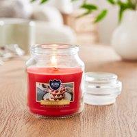 Raspberry Cloud Jar Candle