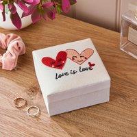 Valentines 'Love Is Love' Box White