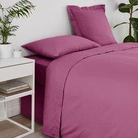 Non Iron Plain Flat Sheet Pink