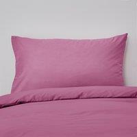 Non Iron Plain Dye Pink Standard Pillowcase