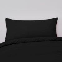 Non Iron Plain Dye Kingsize Pillowcase Pair