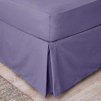 Non Iron Plain Dye Valance Purple