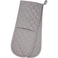 Dexam Love Colour Double Oven Gloves Grey