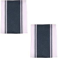Dexam Set of 2 Love Colour Striped Tea Towels
