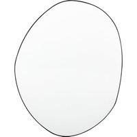 Howden Pebble Oval Wall Mirror Black