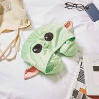 Star Wars Baby Grogu Travel Pillow Green