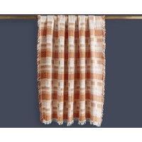 West Grid Throw Orange