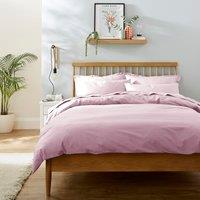 Pure Cotton Plain Dye Duvet Cover Baby Pink