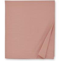 Pure Cotton Flat Sheet Dusty Pink