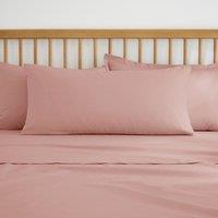 Pure Cotton Large Body Pillowcase Dusty Pink