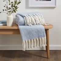 Faux Mohair Throw Blanket 130cm x 180cm