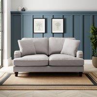Beatrice Flatweave Grey 2 Seater Sofa