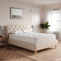 Arriana Ottoman Chesterfield Bed Frame, Woven Fabric