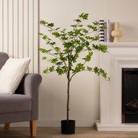 Artificial Real Touch Enkianthus Tree in Black Plant Pot