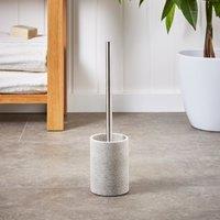 Recycled Polyresin Toilet Brush Grey