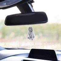 Set of 2 Sandalwood Cockapoo Air Fresheners White