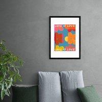 East End Prints Love is Love III Framed Print