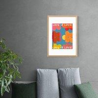 East End Prints Love is Love III Framed Print