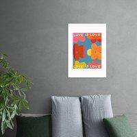 East End Prints Love is Love III Framed Print