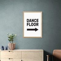 East End Prints Dancefloor Framed Print