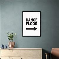 East End Prints Dancefloor Framed Print