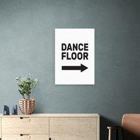 East End Prints Dancefloor Framed Print