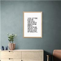 East End Prints At The End of the Day Framed Print