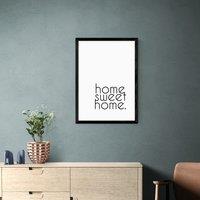 East End Prints Home Sweet Home Framed Print