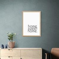 East End Prints Home Sweet Home Framed Print