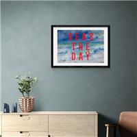 East End Prints Seas The Day Framed Print