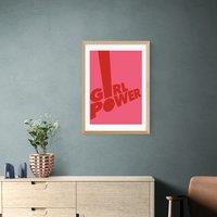 East End Prints Girl Power Framed Print