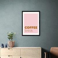 East End Prints Coffee Break Framed Print