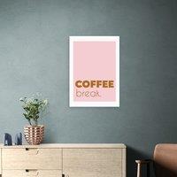 East End Prints Coffee Break Framed Print