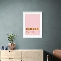 East End Prints Coffee Break Framed Print