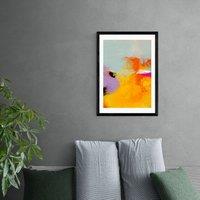 East End Prints Yellow Blush III Framed Print