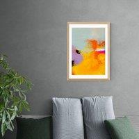 East End Prints Yellow Blush III Framed Print