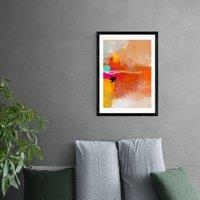 East End Prints Yellow Blush II Framed Print