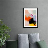 East End Prints Yellow Blush I Framed Print