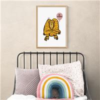 East End Prints Be Curious Monkey Print