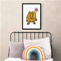 East End Prints Be Curious Monkey Print