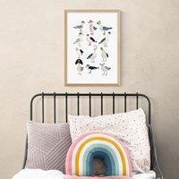 East End Prints Seagulls Print