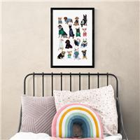 East End Prints Cool Dogs Print