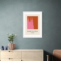 East End Prints Barcelona Print