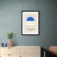 East End Prints Santorini Print