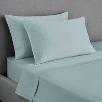 Dorma Crisp & Fresh 400 Thread Count Egyptian Cotton Percale Flat Sheet