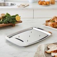 Gourmet Stainless Steel Spiked Meat Tray