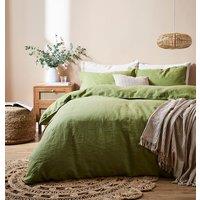 Linen Duvet Cover and Pillowcase Set