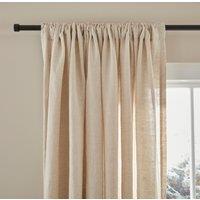 Linen Slot Top Curtains