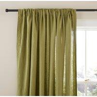 Linen Slot Top Curtains