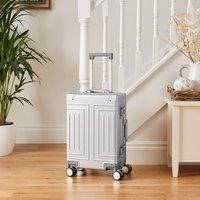 Detroit Silver Hard Shell Suitcase